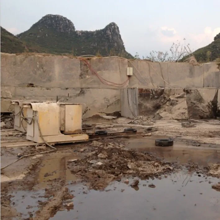 Stone wire cutter machine